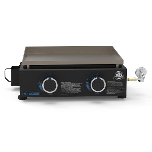 Black 2-Burner Tabletop Griddle I56118