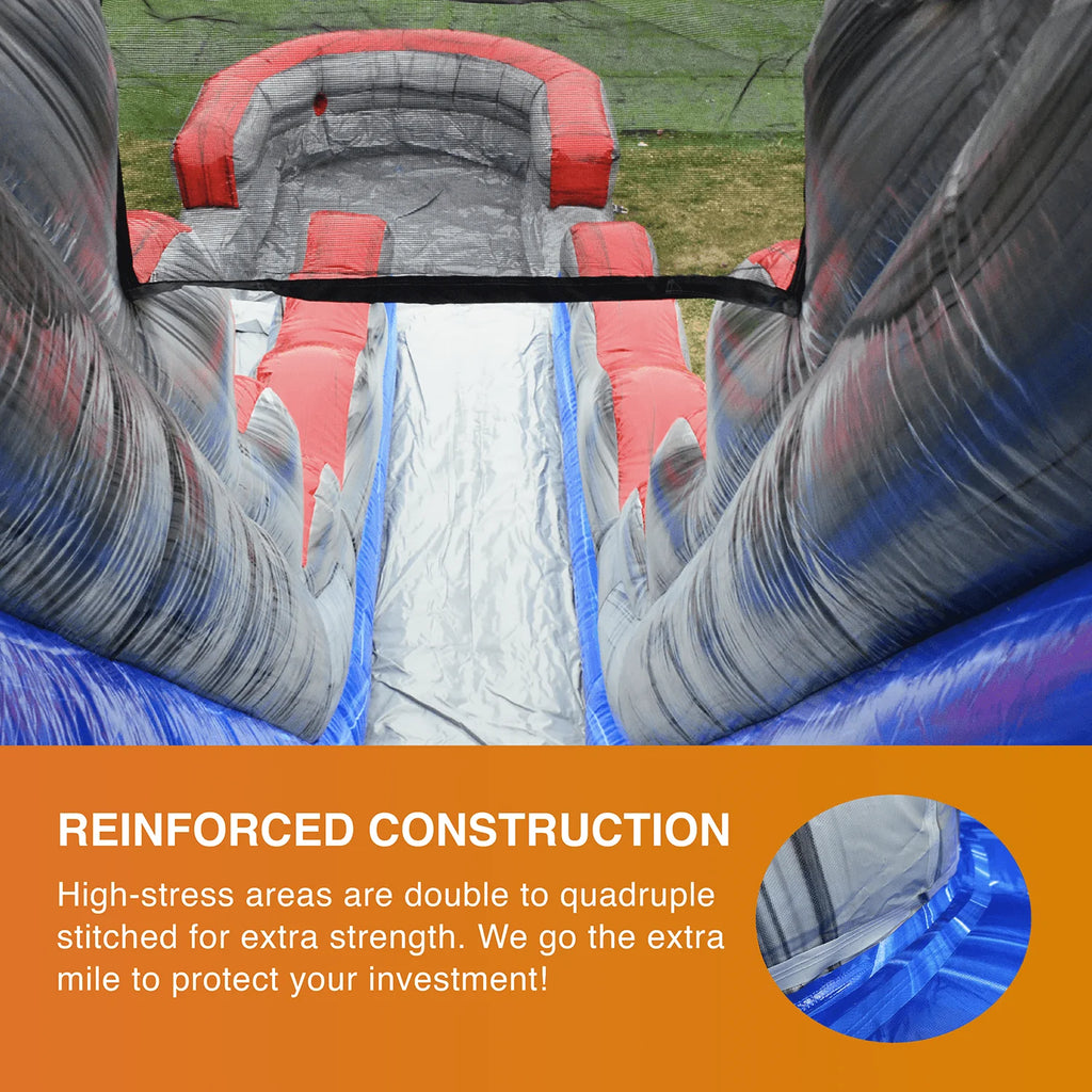 Inflatable Water Slide with Splash Pool S45540