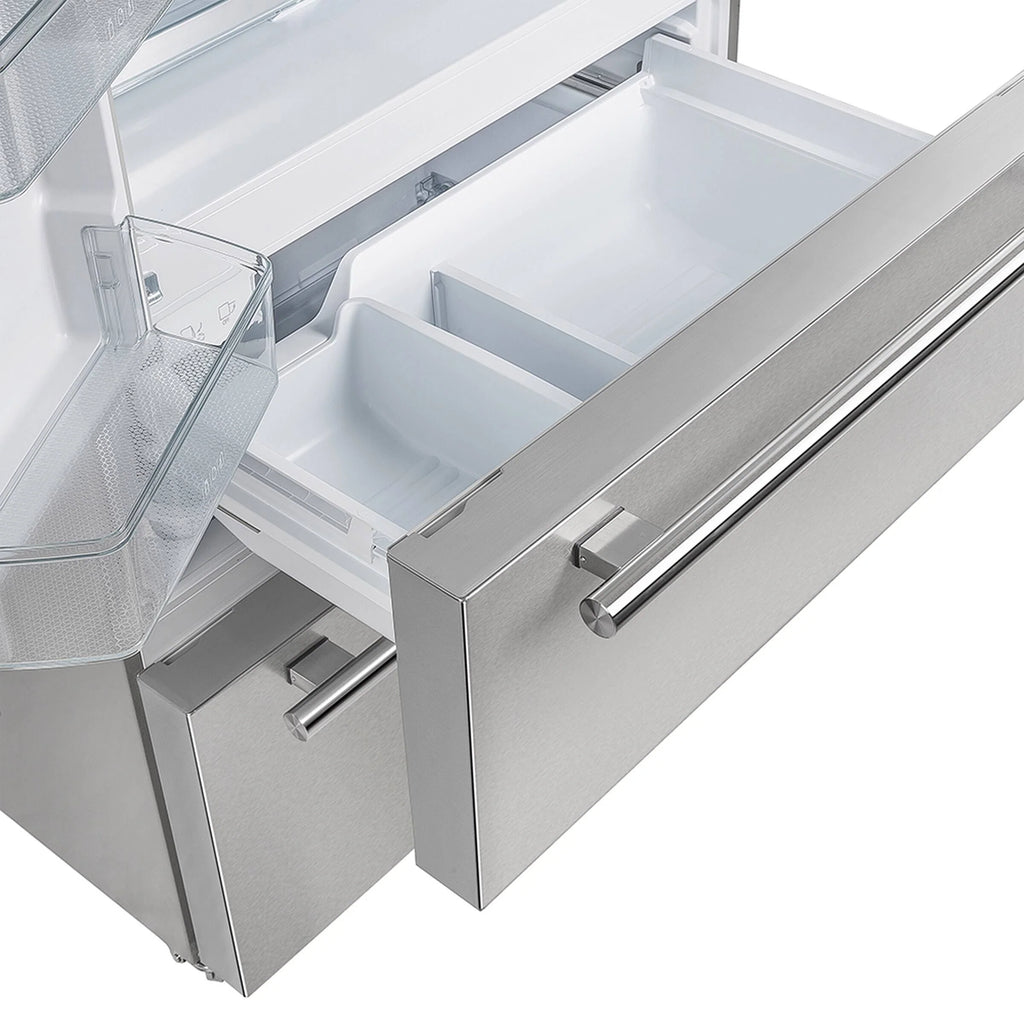 36 IN Stainless Steel Counter-Depth French Door Refrigerator with Ice Maker R35197