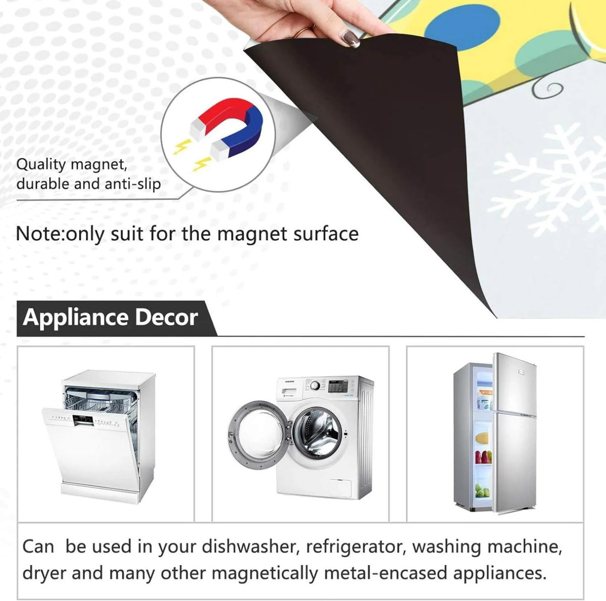 Dishwasher Magnet Cover 23 x 26 Inch Z4230