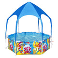 6' x 20 Round Above Ground Swimming Pool with Canopy G47476