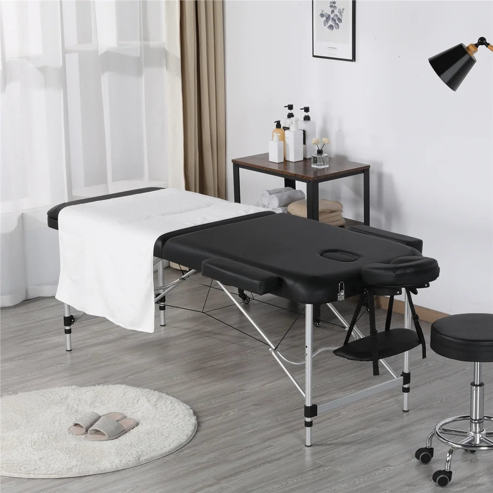 27.6'' Wide Adjustable 3 Fold Aluminum Massage Table A872033