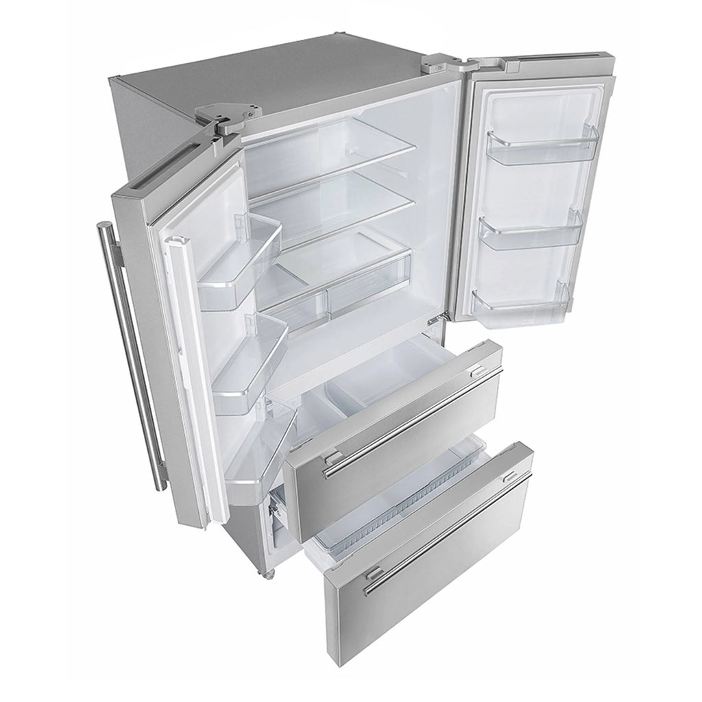 36 IN Stainless Steel Counter-Depth French Door Refrigerator with Ice Maker R35197