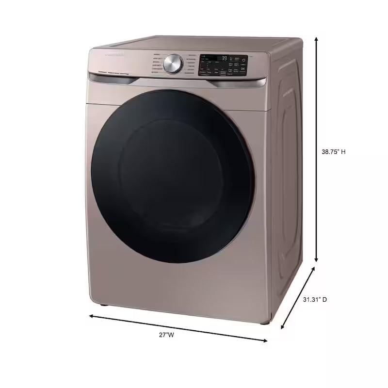7.5 cu. ft. Stackable Vented Gas Dryer with Steam Sanitize E905