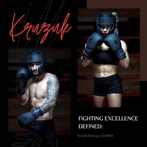 Matte Black Boxing Gloves and Pads W8588