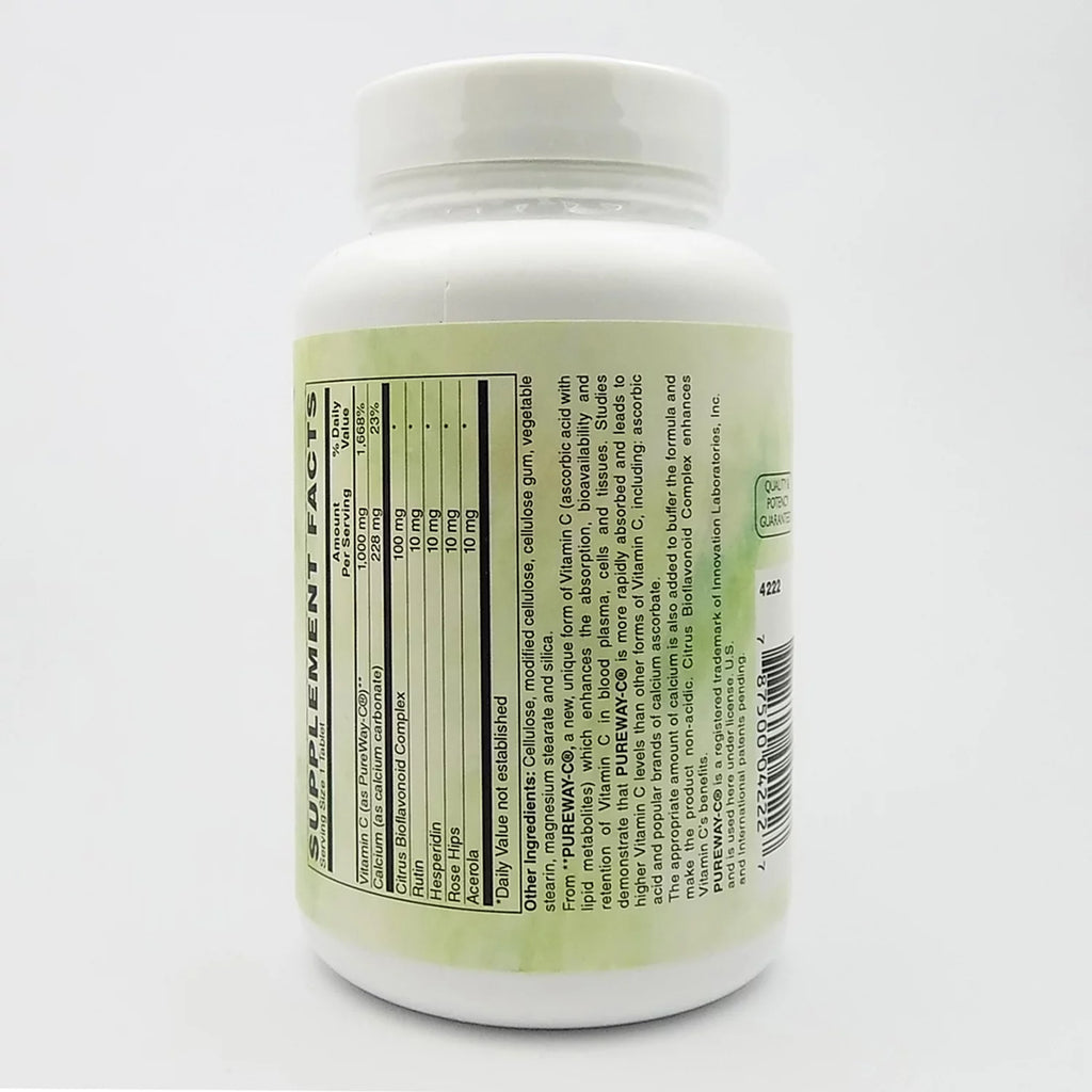 1000 MG Buffered 90 Tablets C6027