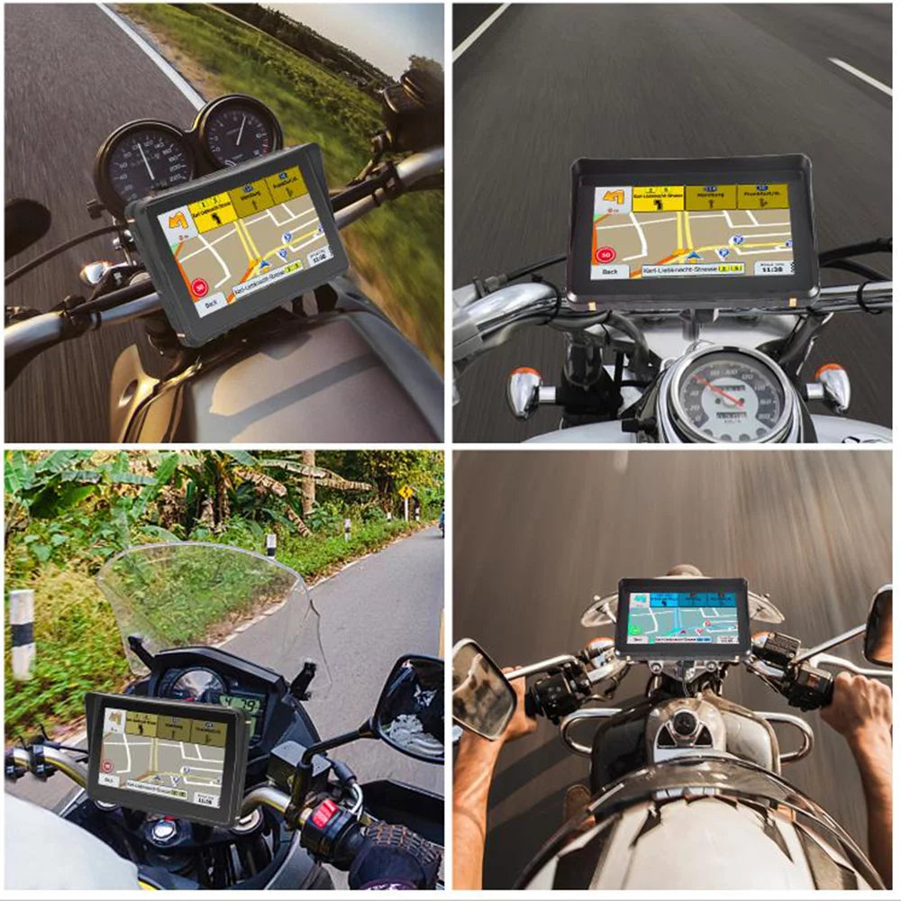 Waterproof Motorcycle GPS Navigator D30396
