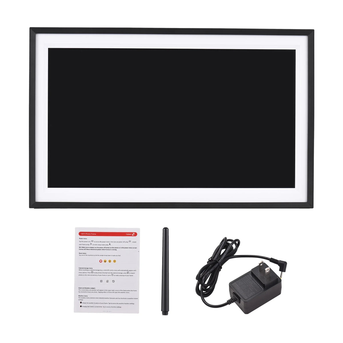 WiFi Digital Photo Frame 15.6-Inch TFT Screen 16GB Storage U275335