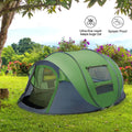 4 Person Pop up Tent Waterproof 2 Doors Q64023