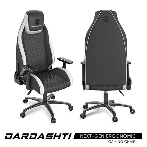 Black Leather Ergonomic Gaming Chair S41299