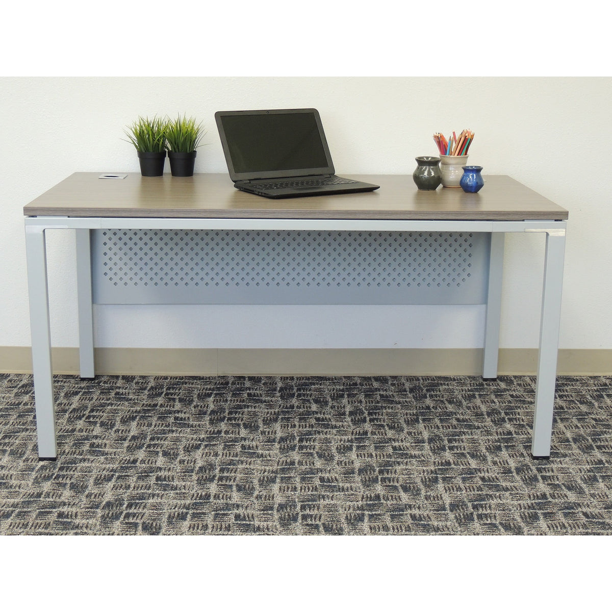 60" x 30" Driftwood Desk P837