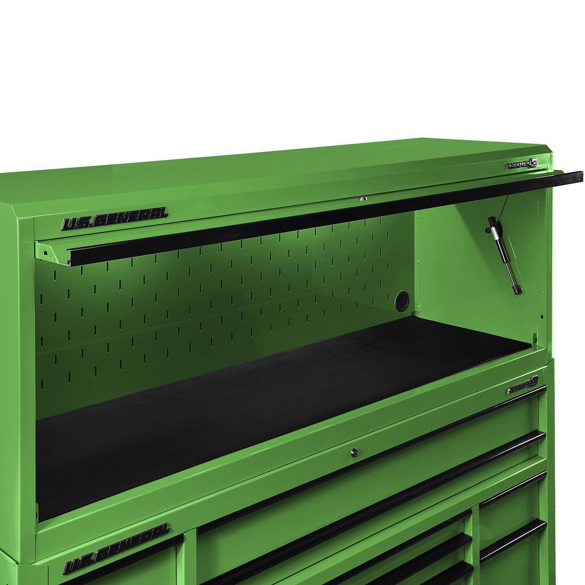 72 in. x 22 in. Green Work Center Hutch Z975