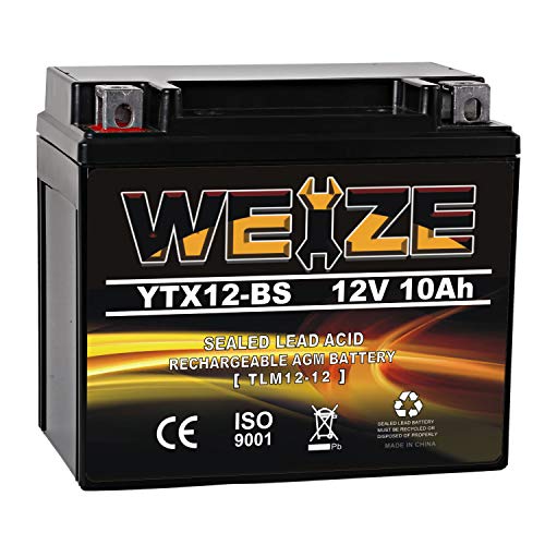 Maintenance Free Sealed AGM ATV Motorcycle Battery P27858