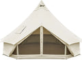 Canvas Bell Tent with Stove Jack Hole, 8-People 4 Seasons P34509