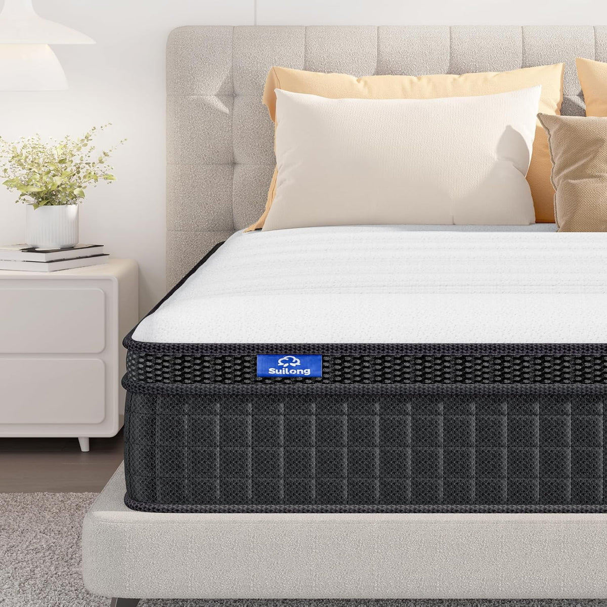 Queen 12 Hybrid Spring and Memory Foam Mattress K92597