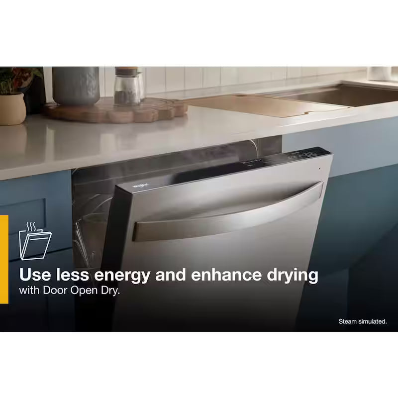 Black Built-In Dishwasher with 3rd Rack E1216