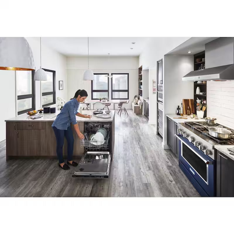 Stainless Steel Built-In Tall Tub Dishwasher with Stainless Steel Tub, 44 dBA P19501