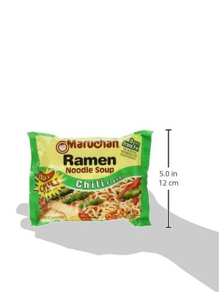 Ramen Chili and Roast Beef Noodles Variety Pack Soup, 3 Oz, 48 Ct M2846
