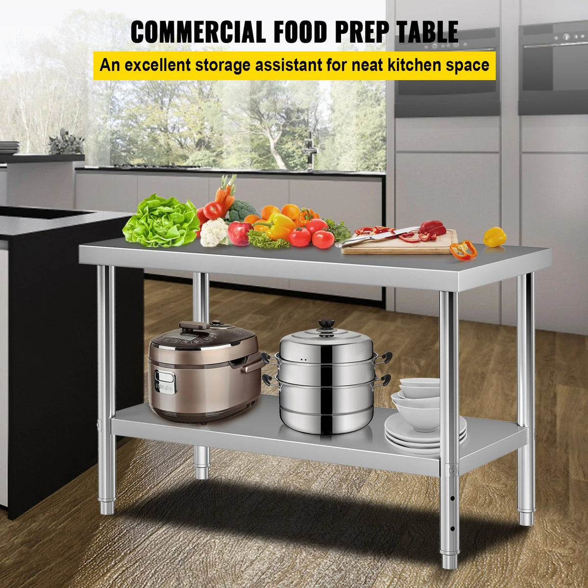 Stainless Steel Kitchen Utility Table S66314