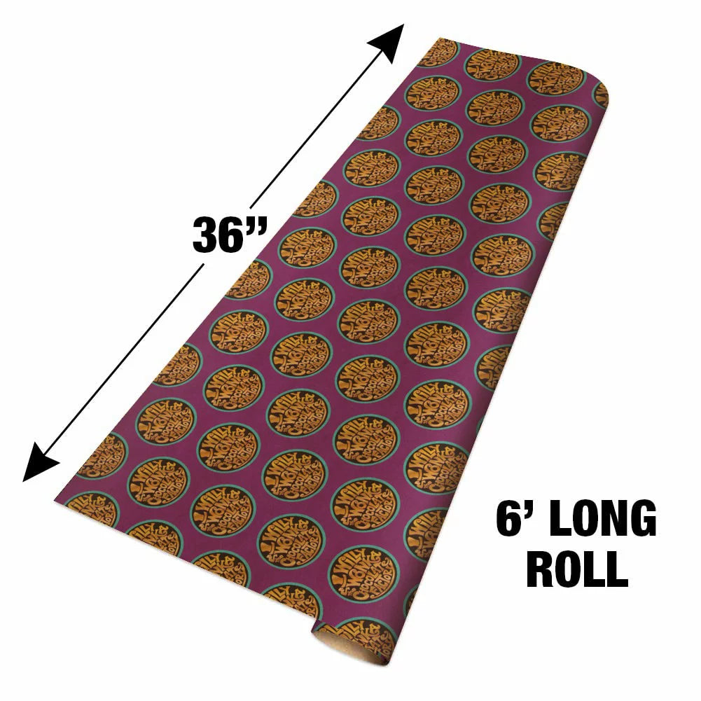 Chocolate Factory Logo Kraft Wrapping Paper P3131