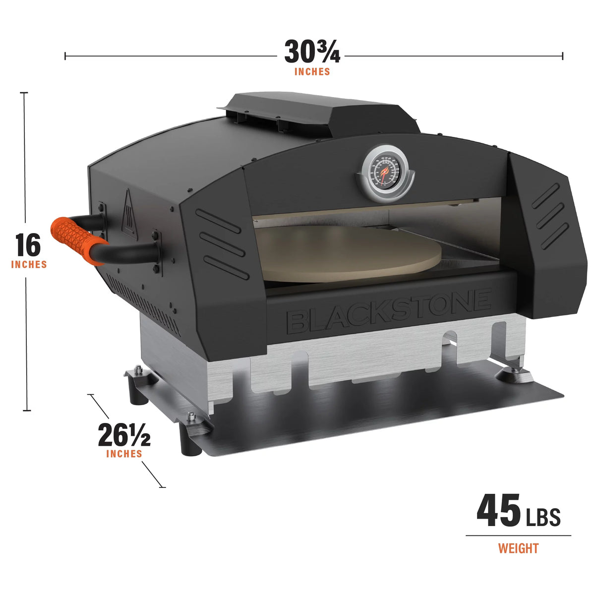 Pizza Oven Conversion Kit with 15 Cordierite Stone O2183