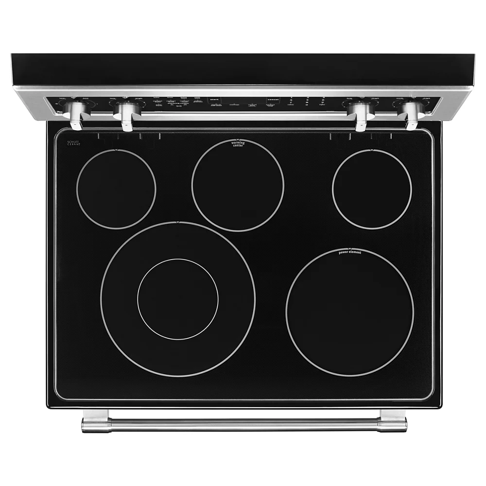 Freestanding Smooth Top Electric Range White P625075
