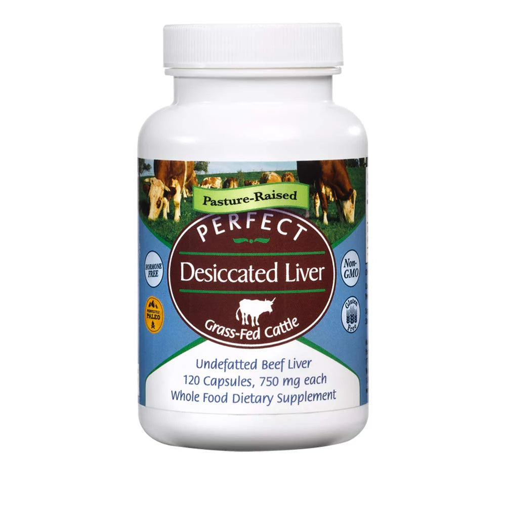 120 Capsules Undefatted Beef Liver B3662
