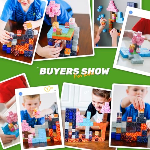 84 PCS Magnetic Tiles Building Blocks U90375