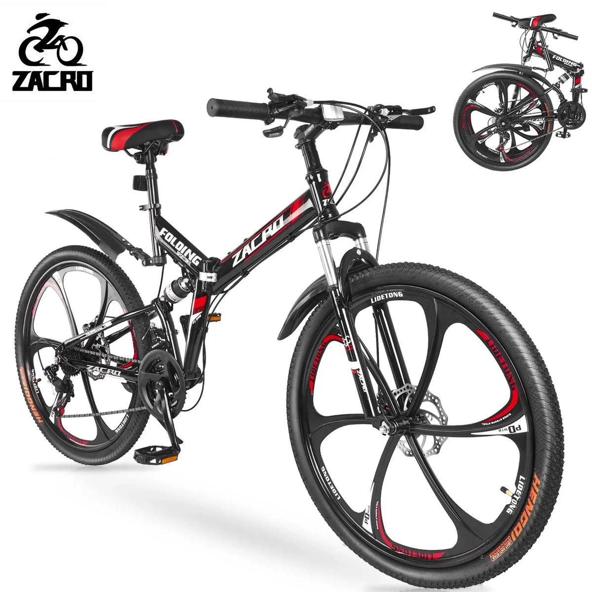 26 Inch 24 Speed Dual Disc Brake Mountain Bike T3883