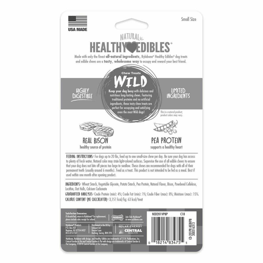 Natural Bison Chew Treats B832464