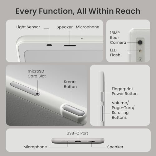 Off White ePaper eBook Reader I8357