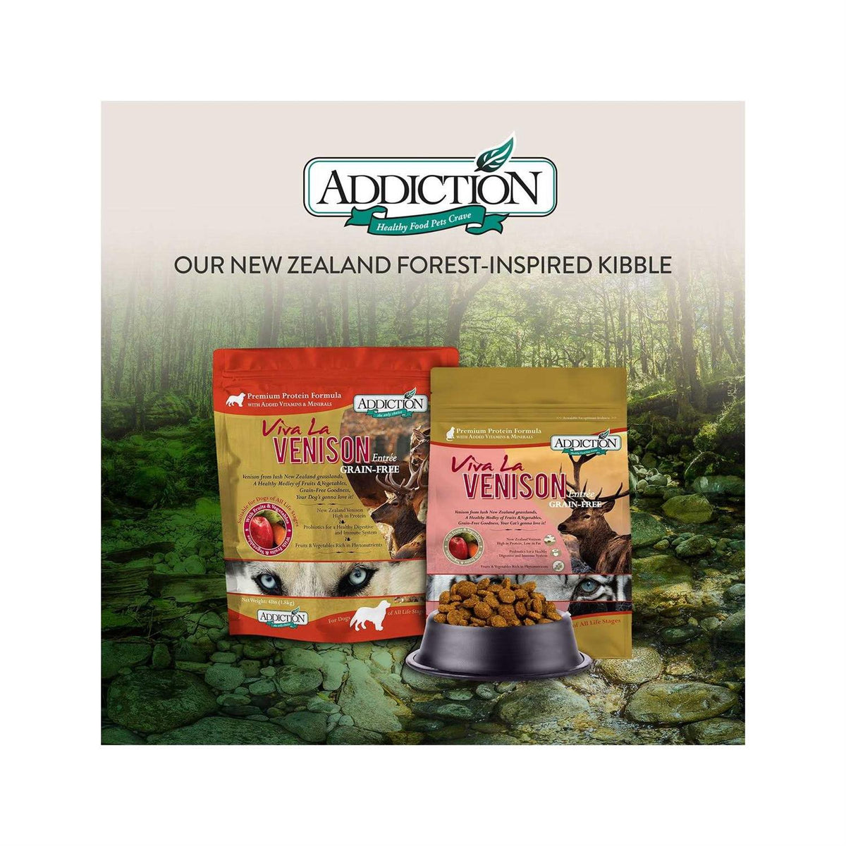 Venison Dry Cat Food Z93920