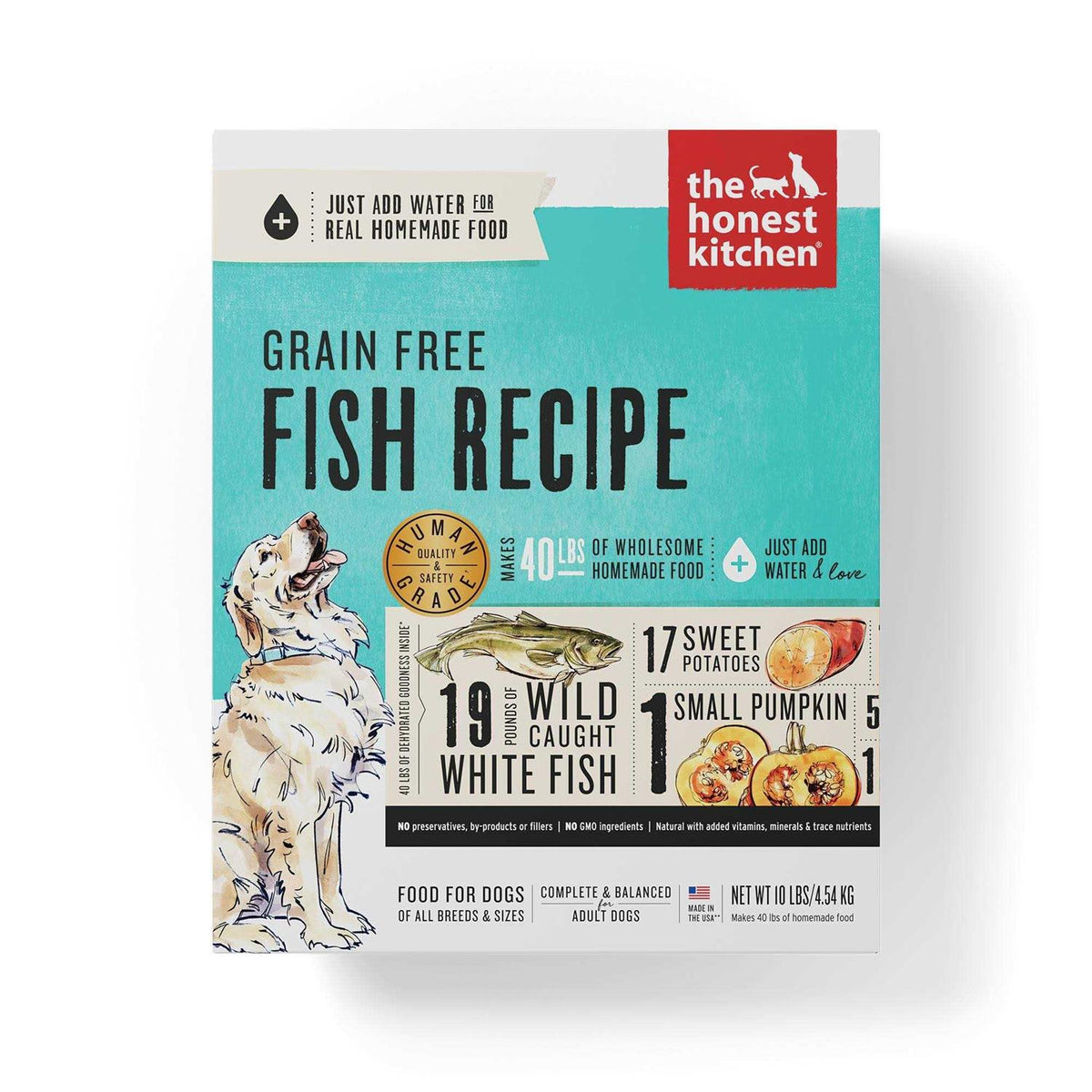 Dehydrated Grain Free Fish Dog Food C970242