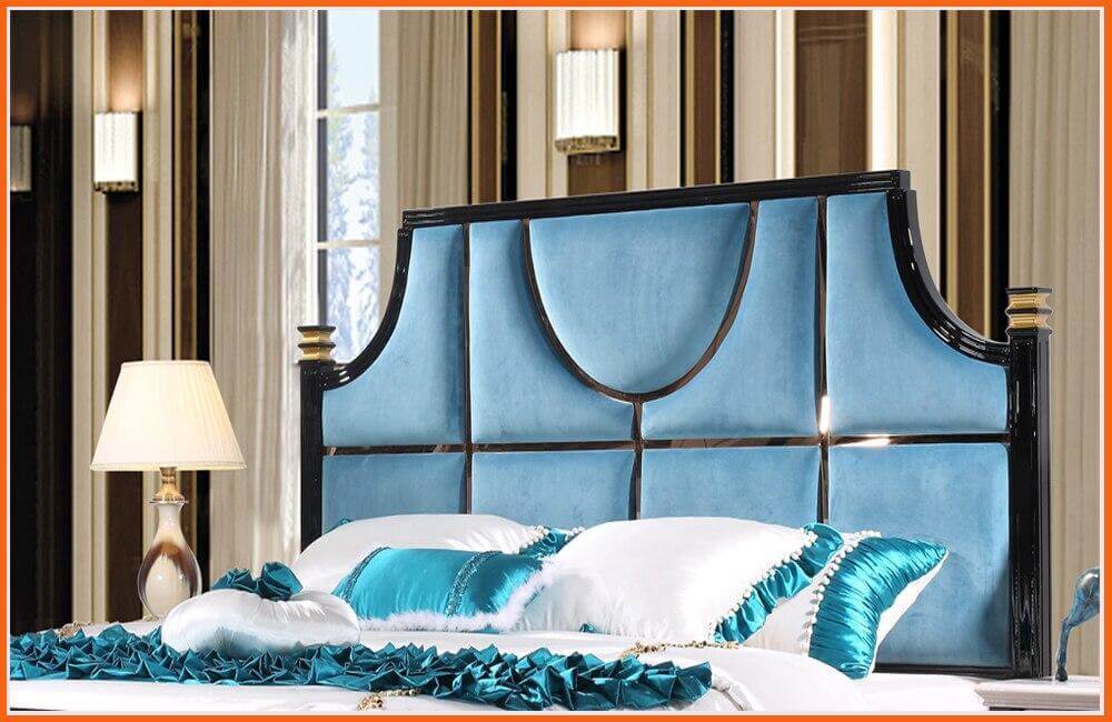 Bedroom Furniture Set, Bed, 2 Nightstand, Dresser, Wardrobe Q4850
