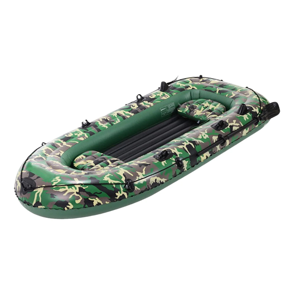 4 Person Inflatable Raft with Pump and Oars Q389681