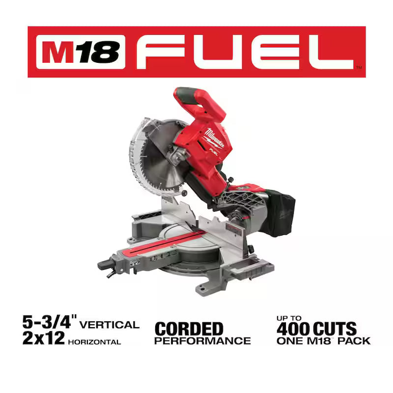 18V Lithium-Ion Brushless Cordless 10 in. Dual Bevel Sliding Compound Miter Saw W984