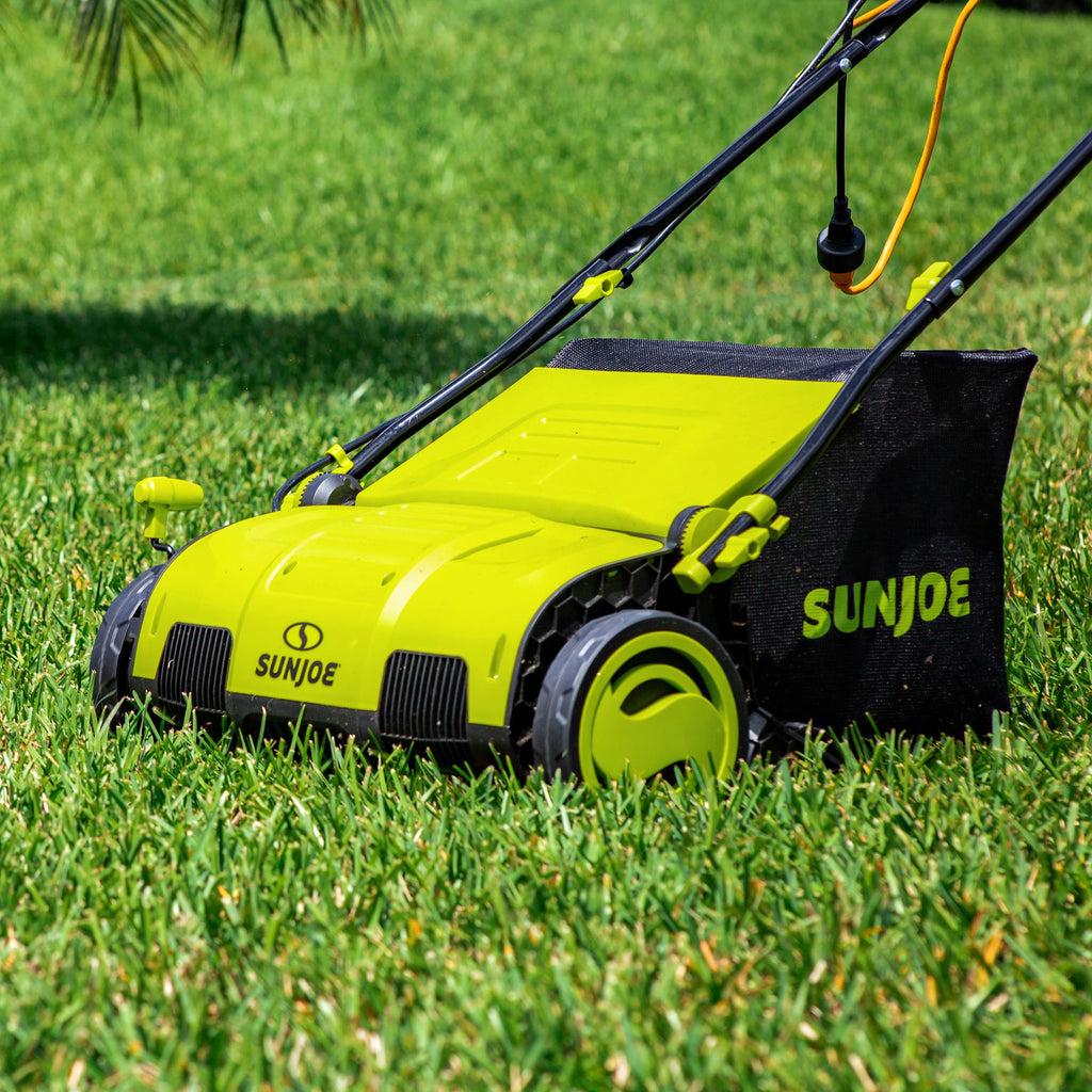 Electric 15 Lawn Dethatcher + Scarifier J617