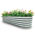Galvanized Raised Garden Bed Dark Grey O985988