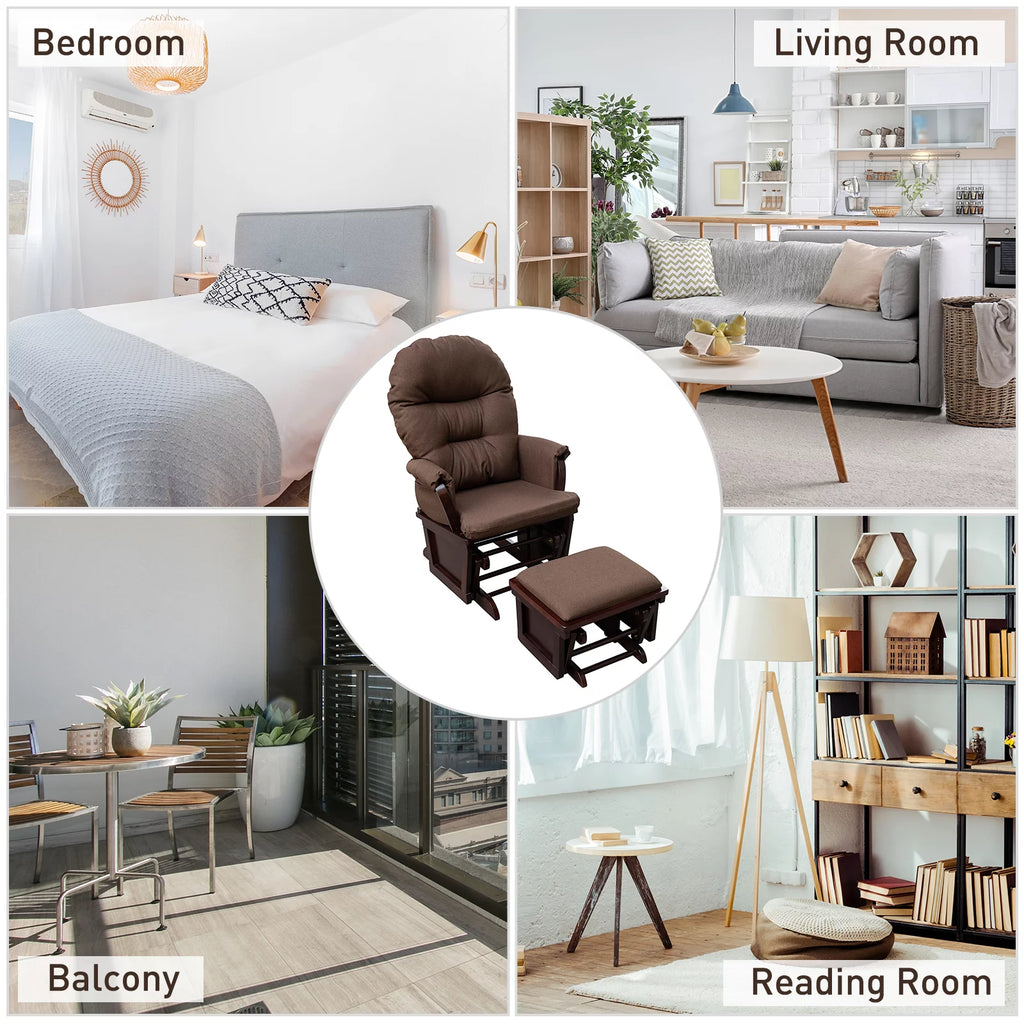 Rocking Chair with Ottoman W470084