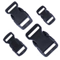 Black Contoured Side-Release Buckles I491