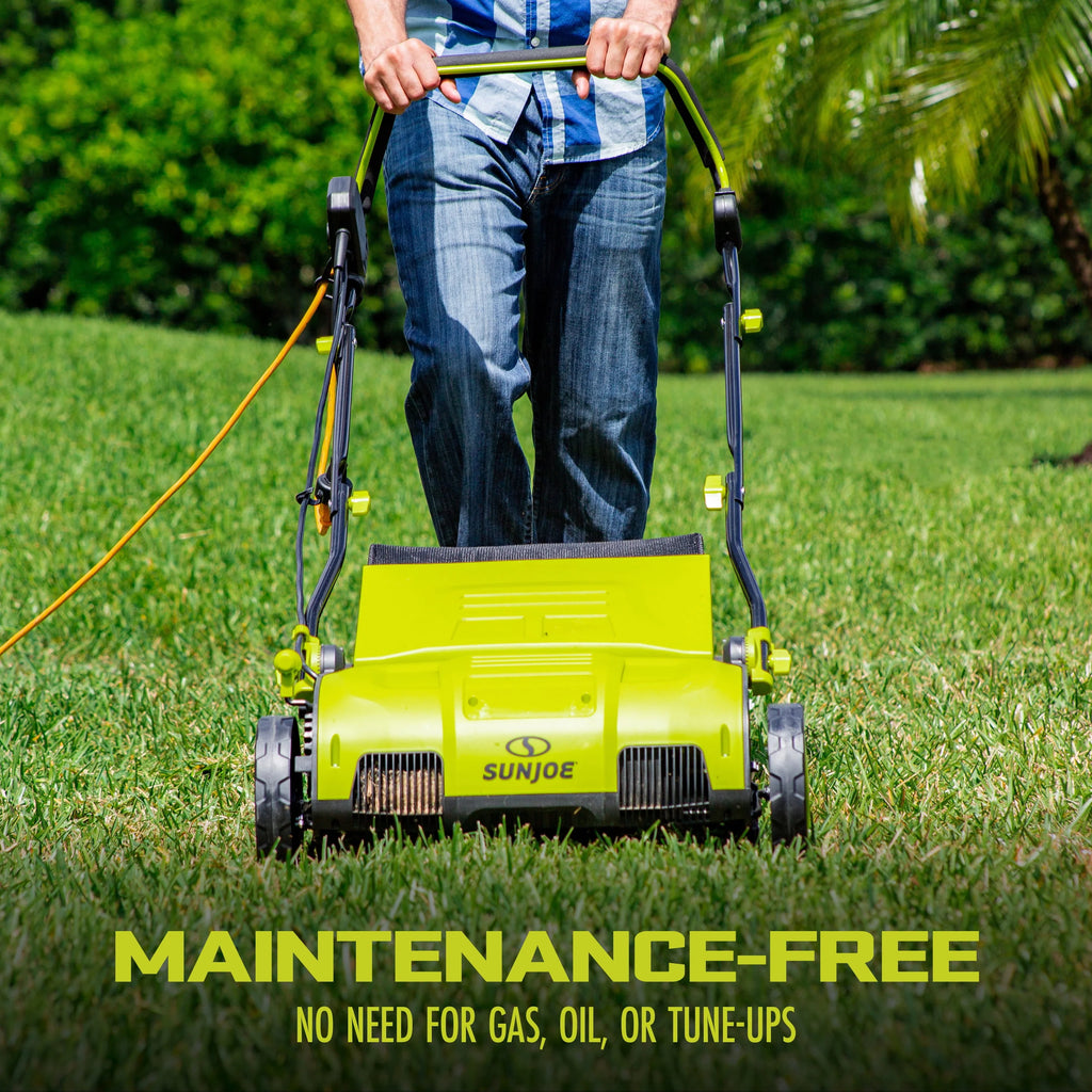 Electric 15 Lawn Dethatcher + Scarifier J617
