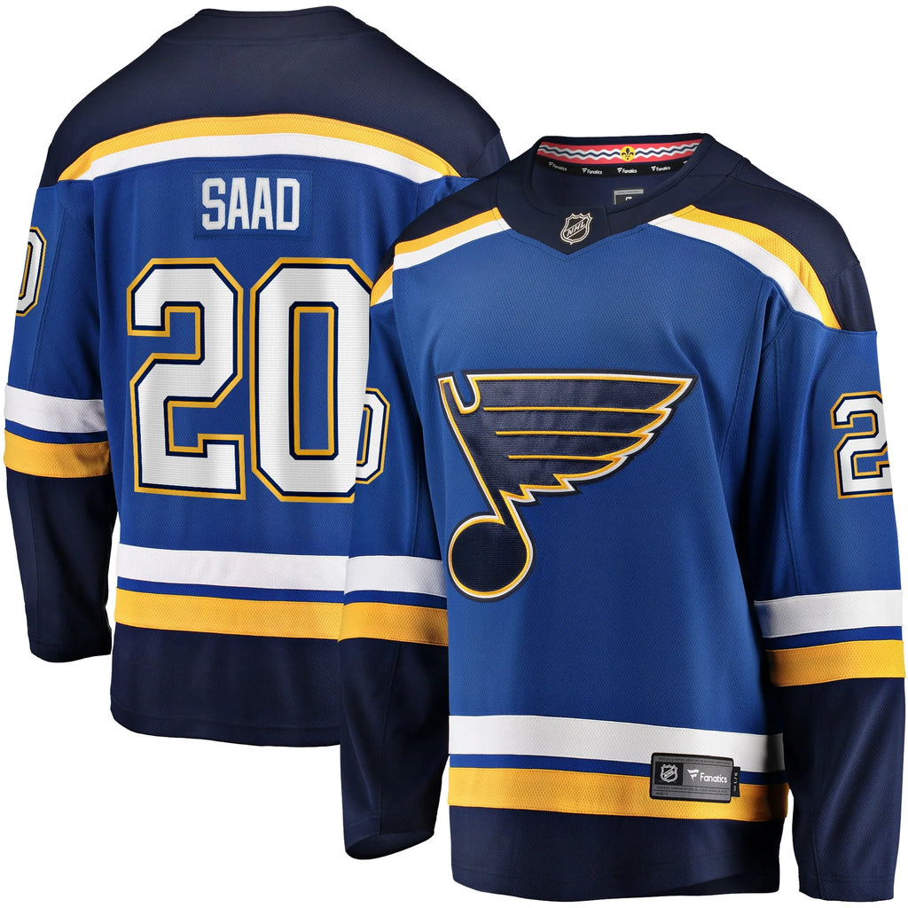 Men's Blue Breakaway Player Jersey O479