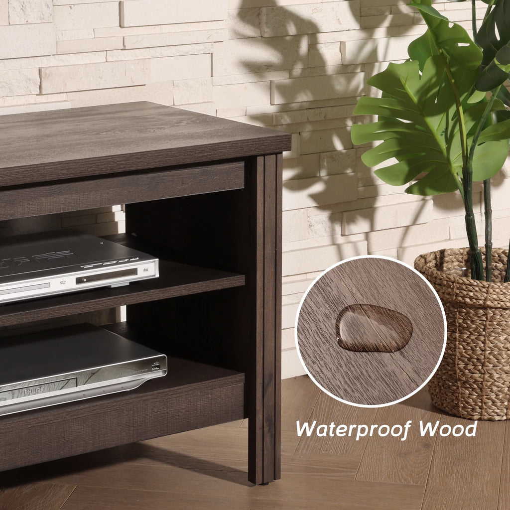 70 Inch Espresso Farmhouse TV Stand R1938
