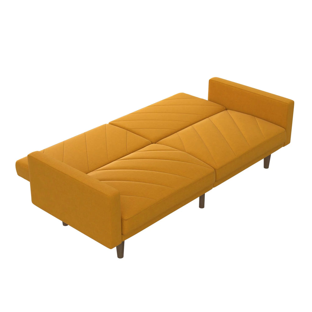 Mustard Yellow Linen Futon K5800