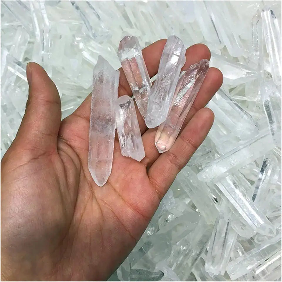 Natural Crystal Rough 100g Clear Quartz Gemstone U23374