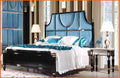 Bedroom Furniture Set, Bed, 2 Nightstand, Dresser, Wardrobe Q4850
