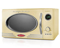 0.9 cu.ft 800-Watt Yellow Countertop Microwave Oven X484577