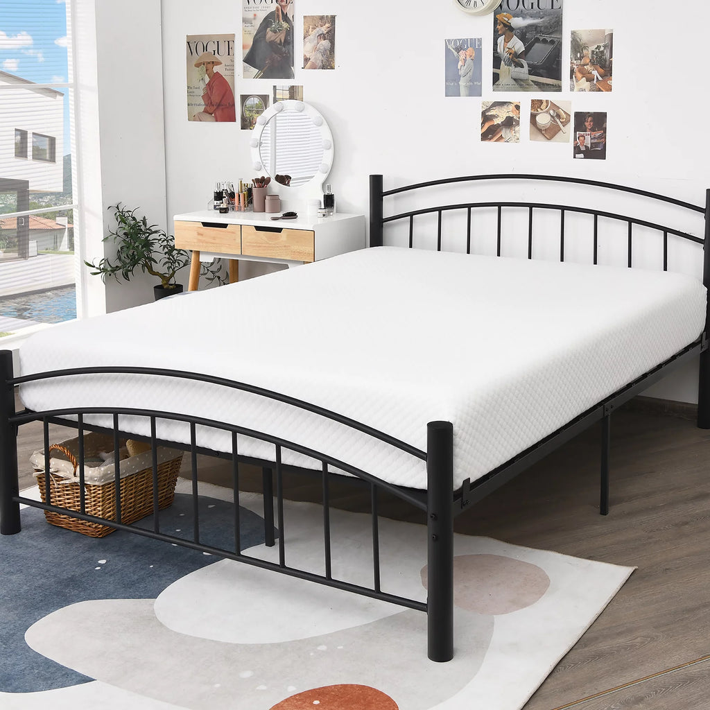 Twin Size 8'' Jacquard Foam Mattress Medium Firm K852