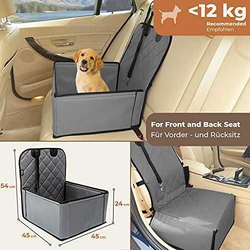 Extra Stable Dog Car Seat for Small to Medium-Sized Dogs K316535