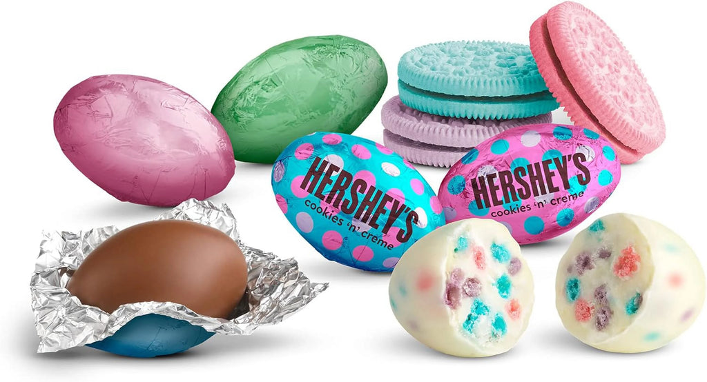 Milk Chocolate & Cookies 'n' Creme Easter Eggs V904403